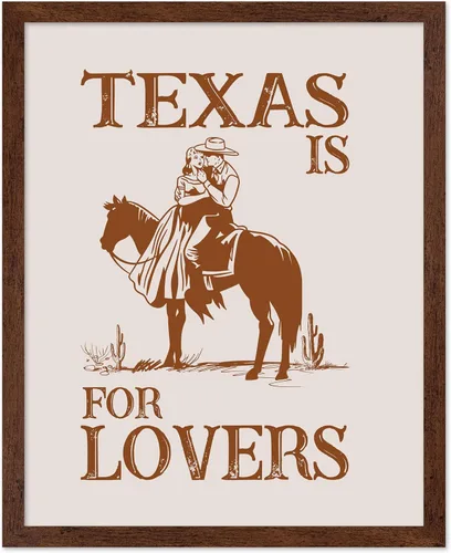 Vista 32 de Poster Master Póster de You've Yeed Your Last Haw - Impresión retro de vaquero marrón - Arte occidental - Arte moderno - Arte del salvaje oeste