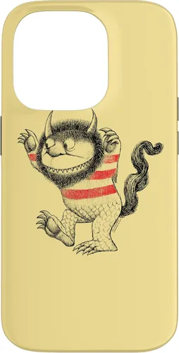 Vista 17 de Where The Wild Things are Line Art - Carcasa para iPhone 17