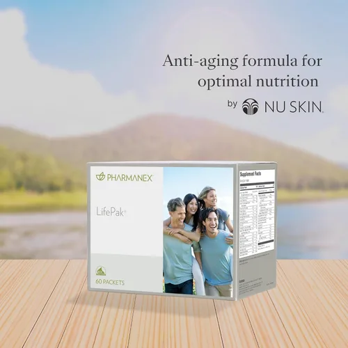 Vista 6 de Pharmanex Nu Skin LifePak Suplemento nutricional avanzado para adultos 60 paquetes diarios Fórmula para el envejecimiento, digestivo y salud