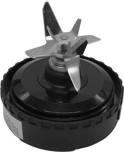 Vista 2 de Vaso de repuesto de 16 onzas con tapa y hoja extractora, compatible con Ninja Kitchen System Pulse Blender : BL200 30/BL201 30/BL201C 30/BL203QBK 30