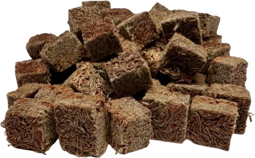 Vista 2 de Super Cichlid Alimento de pescado liofilizado para gusanos negros (0.53 oz)