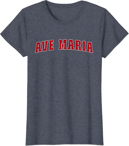 Vista 53 de Ave Maria FL Florida - Camiseta, Negro