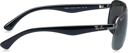 Vista 3 de Ray-Ban RB3502 - Gafas de sol de metal aviador para hombre