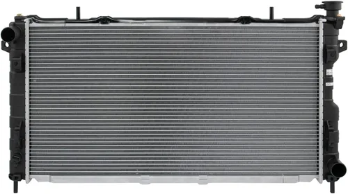 Vista 217 de TRQ Radiador de núcleo de aluminio de 1 fila Compatible con Subaru WRX STI 2.5L Turbo AWD 2015-2020
