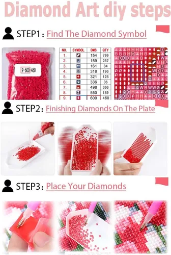Vista 5 de Kits de pintura de diamante para adultos, Panda diamante arte completo redondo diamante puntos DIY Artes y manualidades 5D Rhinestone gema arte