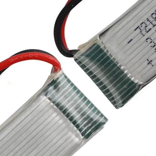 Vista 2 de batería de iones de litio recargable de 3.7V 500mAh con el conector de JST para los productos electrónicos