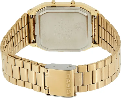Vista 2 de Casio AQ-230GA-9D - Reloj analógico y digital con índice para hombre Oro Reloj analógico reloj de cuarzo digital movimiento de cuarzo