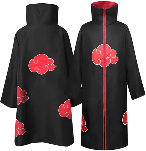 Vista 4 de Kicpot Capa de anime, unisex, disfraz de anime, disfraz de Halloween con diadema
