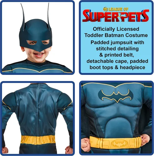 Vista 3 de Rubies DC League of Super-Pets Costume, Batman