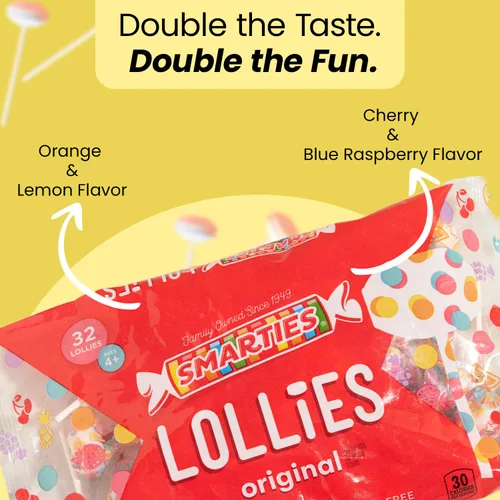 Vista 7 de Smarties Pops, Smarties, 120 unidades, 34 onzas