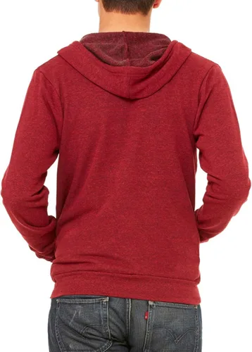 Vista 4 de Bella + lona Unisex Esponja sudadera con capucha