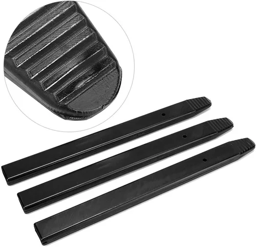 Vista 5 de Protector de barras de palanca, 3 piezas de máquina rastrilladora de neumáticos, herramienta de elevación, palanca de neumáticos, cubierta protectora