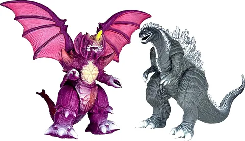Vista 12 de TwCare Juego de 2 Figuras de Monstruo Legendario de Fuego Shin, Juguetes del Rey Llameante de los Monstruos, Articulaciones Móviles, Serie de Dragón
