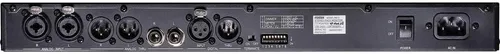 Vista 5 de Fostex Monitor estéreo AMS-RM-3 1U para montaje en rack Accepts both analog input (XLR & 1/4"TS phone) and digital Input (AES/EBU), Headphone out