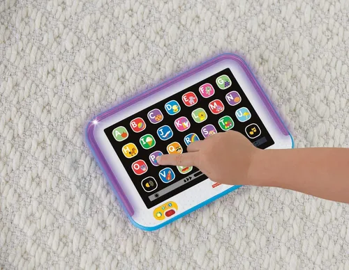 Vista 5 de Tablet Smart Laugh and Learn de Fisher-Price Laugh, Azul