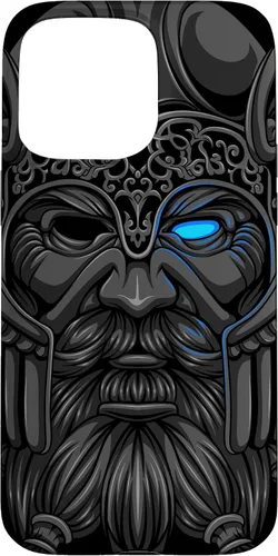 Vista 31 de Allfather Odin - Raven God - Norse Viking God in Asgard Case for iPhone 17