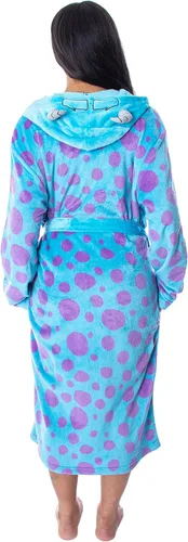 Vista 2 de Disfraz de Monsters Inc Sulley de Disney con capucha y forro polar ultra suave