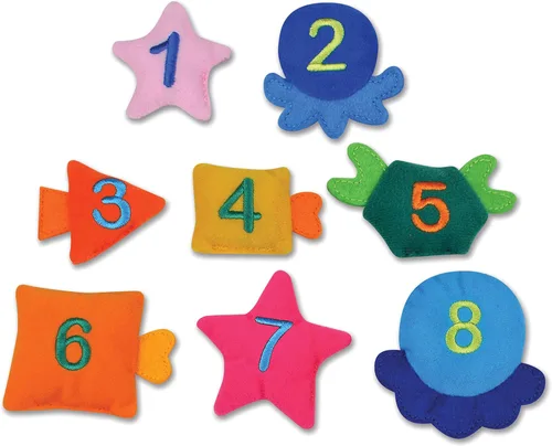 Vista 5 de Melissa & Doug K's Kids Fish and Count Juego de aprendizaje con 8 peces numerados para atrapar y liberar
