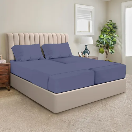 Vista 31 de SGI bedding Sábanas 100% algodón egipcio tamaño individual – Sábanas refrescantes, ropa de cama blanca suave y transpirable, ropa de cama de lujo