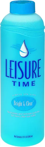 Vista 2 de LEISURE TIME Spa Care Bundle - Limpiador brillante y transparente (32 onzas líquidas) + cuidado simple enzimático (32 onzas líquidas)