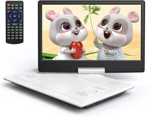 Vista 9 de Yoton Reproductor de DVD portátil de 16.9", pantalla HD de 14.1 Negro