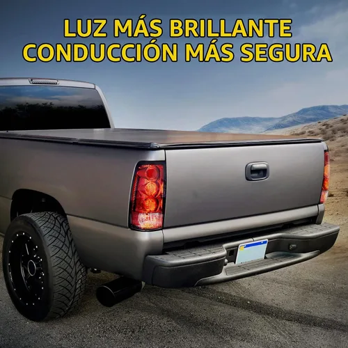 Vista 6 de DWVO Conjunto de luces traseras compatible con Chevy Silverado 1999 2000 2001 2002 1500 2500/01 02 Chevy Silverado 3500/1999-2003 GMC Sierra 1500