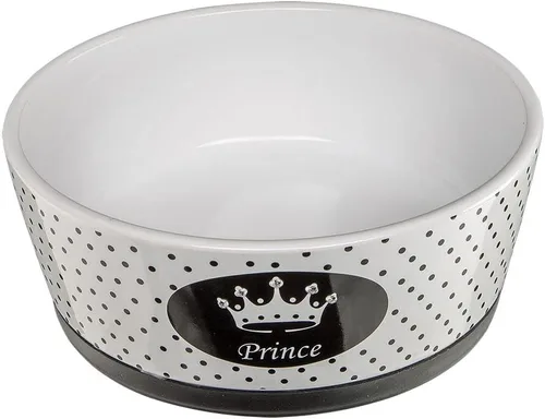 Vista 2 de Ferplast Gemma - Cuenco de cerámica para gatos y perros, 7.1 x 3.1 in, 0,7 litros