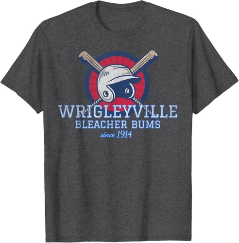 Vista 29 de Wrigleyville Bleacher Bums - Camiseta de béisbol divertida