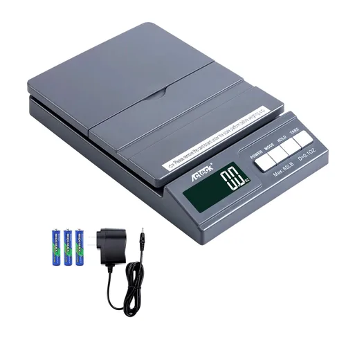 Vista 5 de Acteck Alta precisión A-CE65 Negro 0.1OZ Digital envío báscula, escala postal y escala de correo