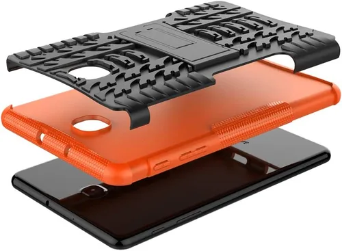 Vista 3 de Maomi - Funda para Samsung Galaxy Tab A 8.0, versión 2018 (SM-T387), [función de soporte], absorción de impactos/alta resistencia a los impactos