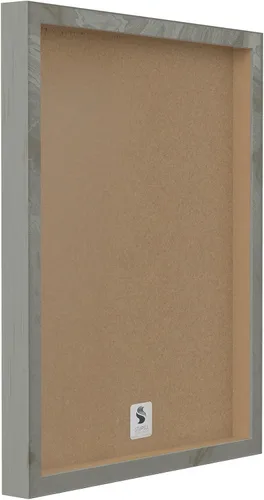Vista 5 de Stupell Industries Golden Glam - Arte de pared enmarcado gris de fruta de piña sobre rosa, diseñado por Kate Bennett, 11 x 14 pulgadas