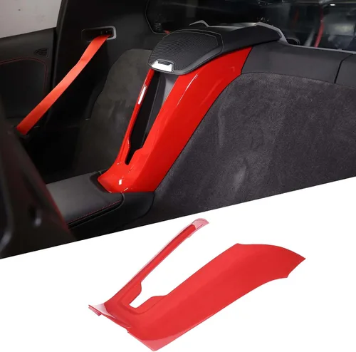 Vista 9 de TOYCIDFG Cubierta inalámbrica para cargador de teléfono con cascada de consola central compatible con Corvette C8 2020-2025 accesorios de decoración