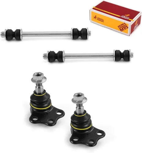 Vista 187 de Metrix Premium Chassis Parts - Juego de 4 piezas de articulación de rótula superior y barra estabilizadora delantera para Ford Ranger RWD 1998-2011