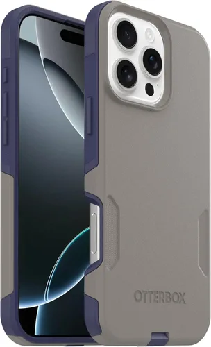 Vista 53 de OtterBox Funda para iPhone 16 Commuter Series - Jeans azul bebé, funda delgada y protectora para iPhone, de doble capa, absorción de impactos