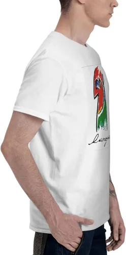 Vista 3 de Soda Stereo Logo T Shirt Men's Summer Tee Casual Short Sleeve Tshirt