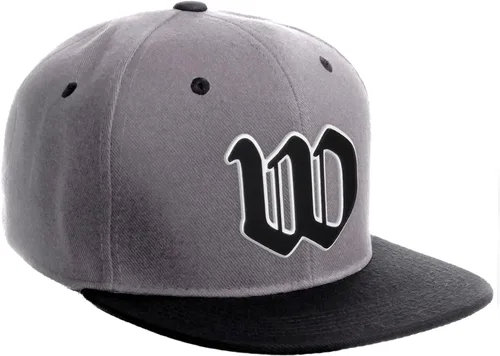 Vista 1092 de Daxton Gorra clásica con visera de billete plano con letras del alfabeto inglés antiguo de la A a la Z