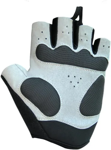 Vista 3 de QEPAE Guantes de ciclismo con almohadilla de gel luminosa sin dedos, guantes Crossfit para montar en la noche segura, ciclismo, senderismo, spinning