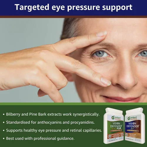 Vista 4 de Vision Defender A.M.D. Plus & BP Eye Care Bundle – Suplementos avanzados para los ojos con AREDS2