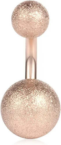 Vista 13 de Ruifan 14G 0.236 in 1/4 pulgadas 316L Acero quirúrgico cristal ferido CZ corto ombligo aretes de ombligo anillos de botón 4-6 piezas