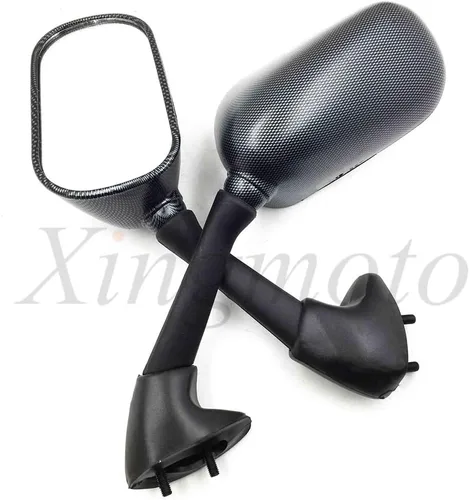 Vista 2 de Espejos de carreras OEM de fibra de carbono para motocicleta YZF-RZ1 2000-2001/1998-2002 para Yamaha Yzf-R6 YZF-R1/2003-2005 para Yamaha