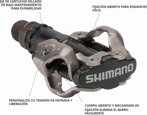 Vista 2 de SHIMANO EPDM520S Pedal