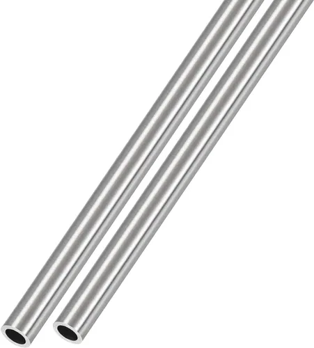Vista 7 de METALLIXITY Tubo de acero inoxidable 304 (0.126 in de diámetro exterior x 0.008 in de pared T x 11.811 in de largo), 2 piezas, tubo recto