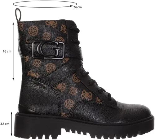 Vista 5 de GUESS Botas de combate Orana para mujer