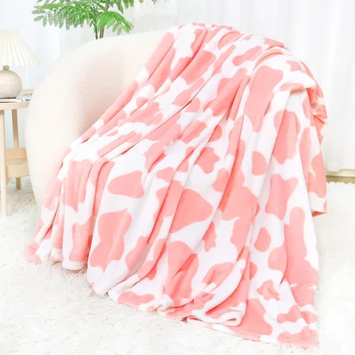 Vista 43 de SEEGU - Manta blanca y negra, 40 x 50 pulgadas Soft Warm Cozy, For Car Seat Stroller Travel, Home Room Bedroom Decor, All Seasons, Birthday Gifts