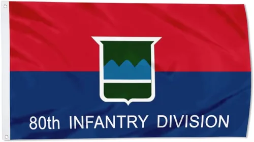Vista 31 de Fyon Bandera militar de la 34ª división de infantería del ejército de 3 x 5 pies con 2 ojales de latón