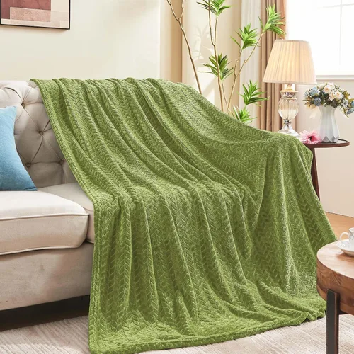 Vista 10 de inhand - Manta decorativa de vellón para bebés y recién nacidos, supersuave, envolvente, afelpada, mullida, cálida, ideal para cuna y como manta