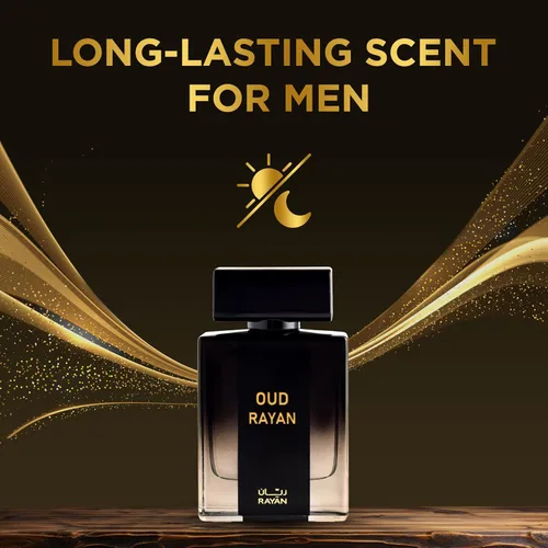 Vista 6 de RAYAN Oriental Oud Perfume – Eau de Parfum árabe de lujo para hombre, 100 ml (3.34 fl oz) Colonia Oud de larga duración con sándalo, cardamomo
