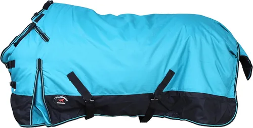 Vista 6 de Challenger 1200D Caballo Participación Impermeable Pesado Invierno Manta Negro 551G