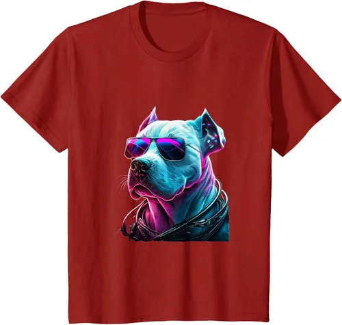 Vista 16 de Dogo Argentino Dogs Dogo Argentinos Camiseta, Negro