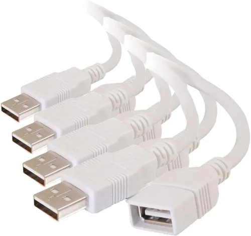 Vista 18 de C2G Cable de extensión USB largo, Cable USB, Cable USB A a A, Negro, 16 pies (4.87 metros), Cables to Go 39010